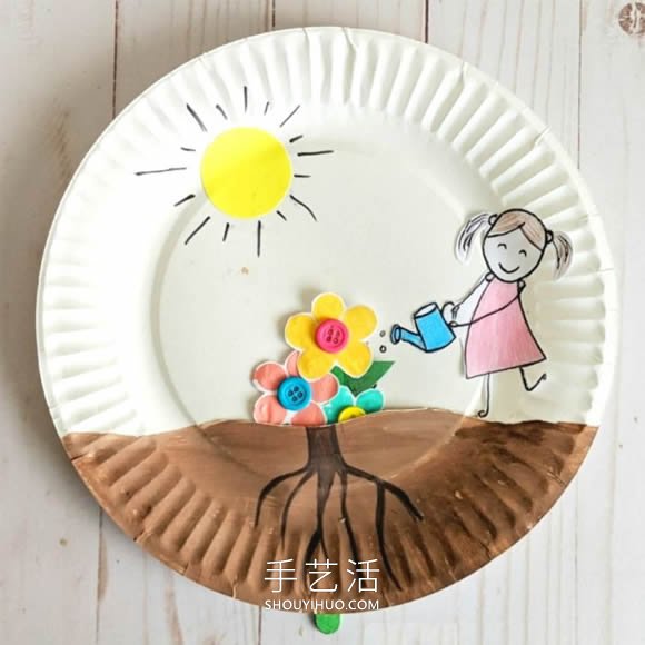 春天有趣手工艺品制作 让孩子种出美丽小花！ -  www.shouyihuo.com