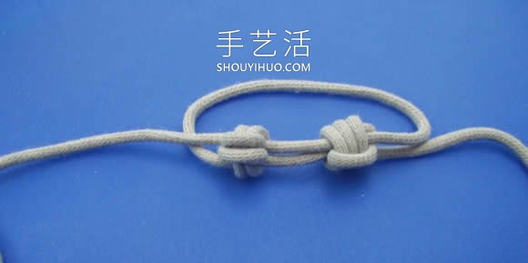 滑结手链的编法视频 另附详细图解说明！ -  www.shouyihuo.com