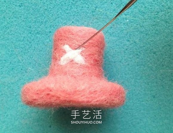 可爱的乔巴帽！羊毛毡帽子手工制作教程 -  www.shouyihuo.com