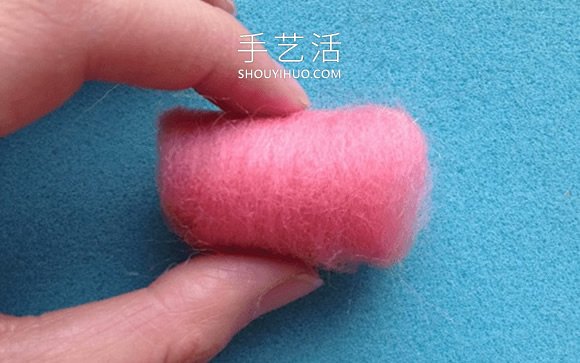 可爱的乔巴帽！羊毛毡帽子手工制作教程 -  www.shouyihuo.com