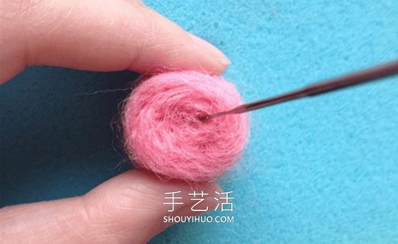 可爱的乔巴帽！羊毛毡帽子手工制作教程 -  www.shouyihuo.com
