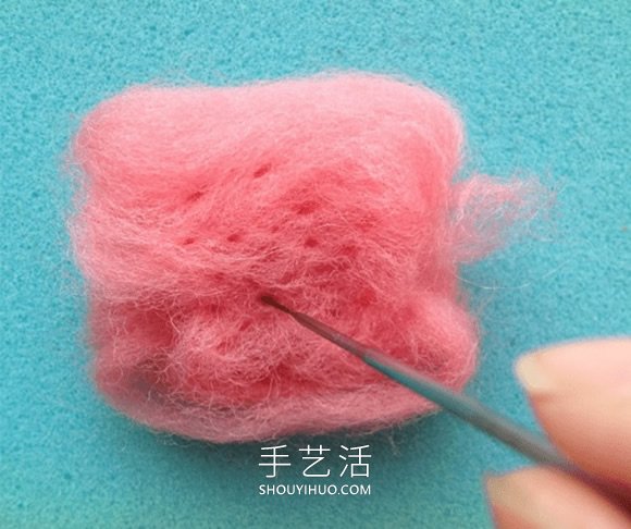 可爱的乔巴帽！羊毛毡帽子手工制作教程 -  www.shouyihuo.com