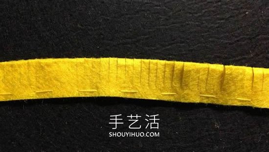 美丽夺目！不织布手工制作花朵头花的方法 -  www.shouyihuo.com