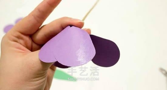 幼儿园教师节礼物！卡纸手工制作郁金香花 -  www.shouyihuo.com