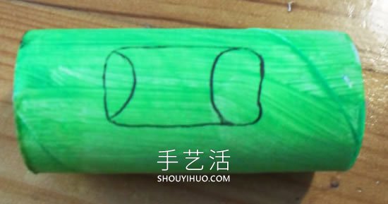 幼儿园卷纸筒小手工 制作可爱的小汽车玩具 -  www.shouyihuo.com