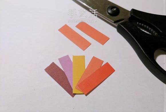 卡纸手工制作创意景观剪影耳环的教程 -  www.shouyihuo.com