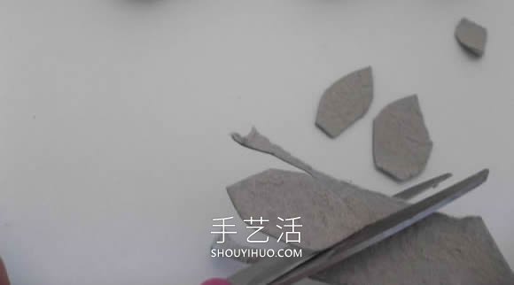鸡蛋保护托废物利用 手工制作花朵的做法 -  www.shouyihuo.com