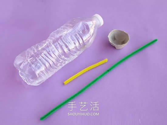 幼儿园母亲节插花礼物手工制作教程 -  www.shouyihuo.com