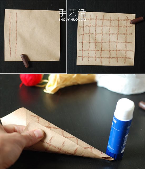 幼儿园手工制作冰激凌玩具的最简单方法 -  www.shouyihuo.com