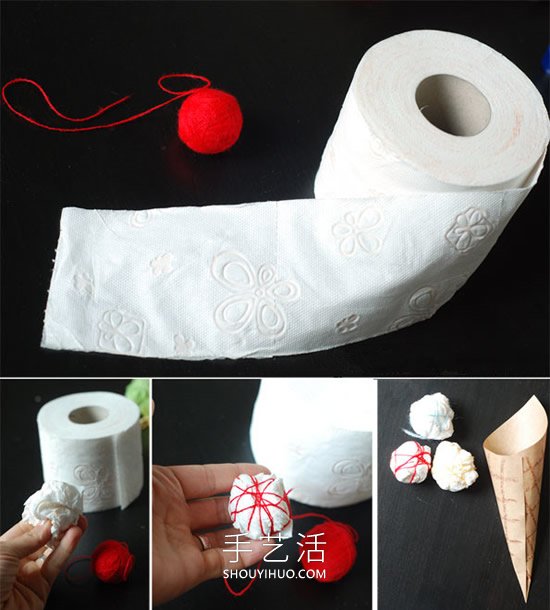 幼儿园手工制作冰激凌玩具的最简单方法 -  www.shouyihuo.com