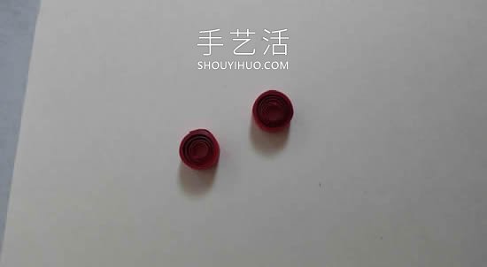 自制衍纸情人节贺卡的方法图解教程 -  www.shouyihuo.com