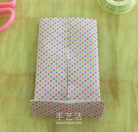 自制礼物袋的折纸方法图解教程 -  www.shouyihuo.com