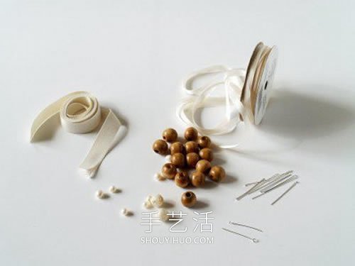 DIY简约串珠项链的方法图解教程 -  www.shouyihuo.com