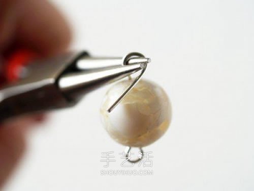 DIY简约串珠项链的方法图解教程 -  www.shouyihuo.com