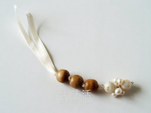 DIY简约串珠项链的方法图解教程 -  www.shouyihuo.com