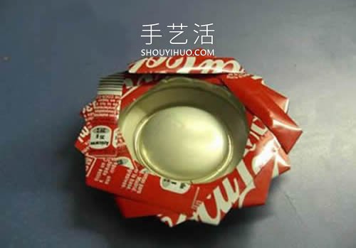 自制烟灰缸的方法 简单的可乐罐废物利用！ -  www.shouyihuo.com