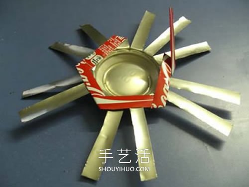 自制烟灰缸的方法 简单的可乐罐废物利用！ -  www.shouyihuo.com