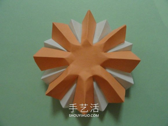 春天手工制作彩纸雏菊的做法教程 -  www.shouyihuo.com