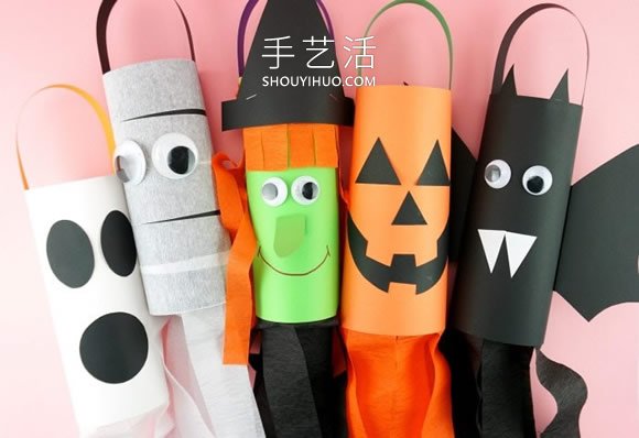 万圣节南瓜灯风向袋的制作方法图解教程 -  www.shouyihuo.com