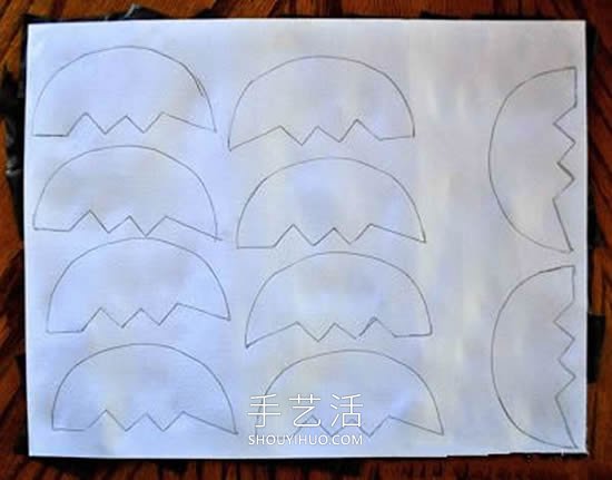 儿童手工制作万圣节蝙蝠贺卡的做法教程 -  www.shouyihuo.com