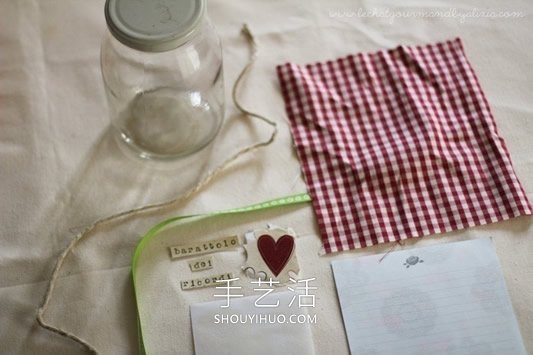 简单自制回忆罐的方法图解教程 -  www.shouyihuo.com