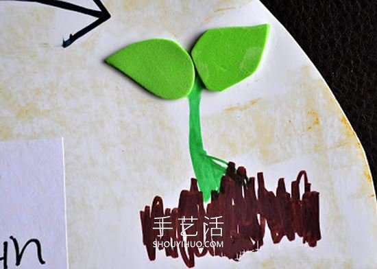 自制南瓜生长周期万圣节卡片的方法图解教程 -  www.shouyihuo.com