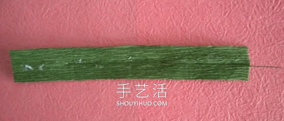 简单自制皱纹纸水仙花的方法图解教程 -  www.shouyihuo.com