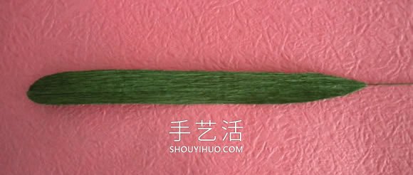 简单自制皱纹纸水仙花的方法图解教程 -  www.shouyihuo.com