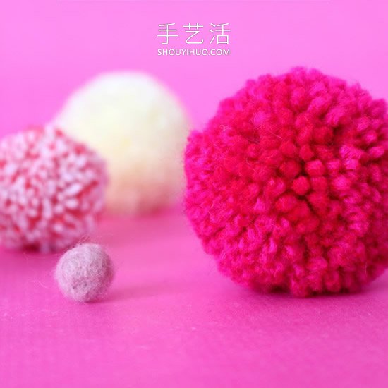 超详细毛线球的做法图解 一步一步带你做！ -  www.shouyihuo.com