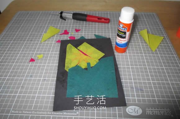 漂亮花朵感恩卡的制作方法图解教程 -  www.shouyihuo.com