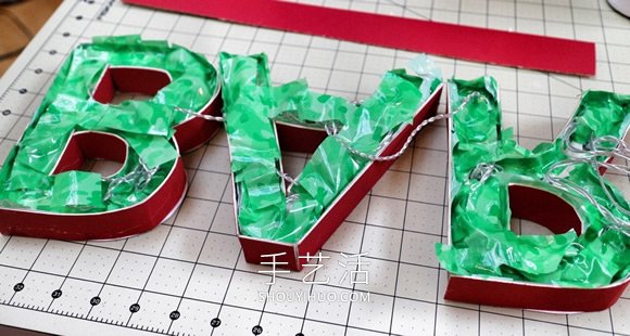 简单自制酒吧字母灯饰的方法图解教程 -  www.shouyihuo.com