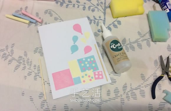 自制好看圣诞贺卡的方法图解教程 -  www.shouyihuo.com