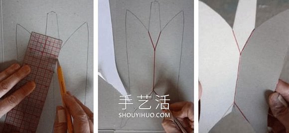 不要纸盒废物利用手工制作帆船模型的做法 -  www.shouyihuo.com