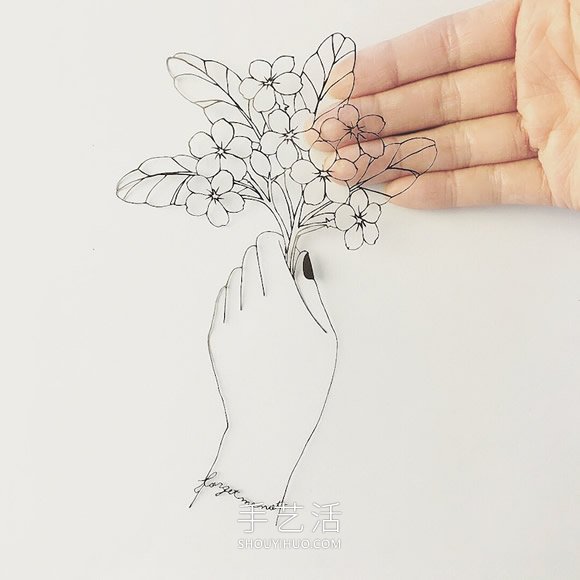 错综复杂的纸雕作品 彰显了脆弱中的美！ -  www.shouyihuo.com