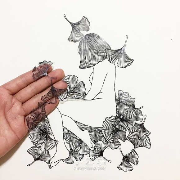 错综复杂的纸雕作品 彰显了脆弱中的美！ -  www.shouyihuo.com
