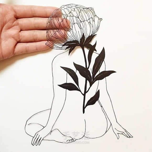 错综复杂的纸雕作品 彰显了脆弱中的美！ -  www.shouyihuo.com