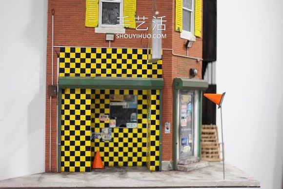 精心还原每个细节！费城最破旧社区建筑模型 -  www.shouyihuo.com