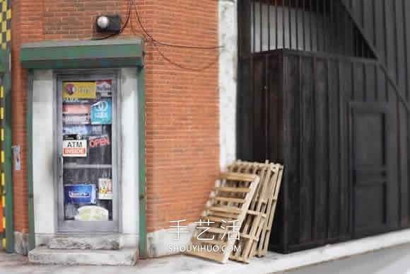 精心还原每个细节！费城最破旧社区建筑模型 -  www.shouyihuo.com