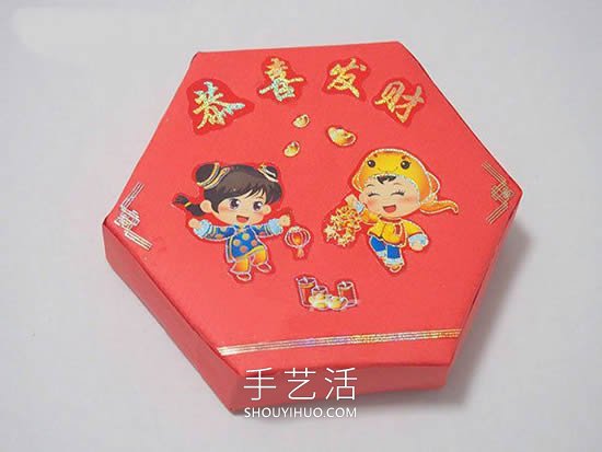 春节简单手工制作爆竹装饰的做法教程 -  www.shouyihuo.com