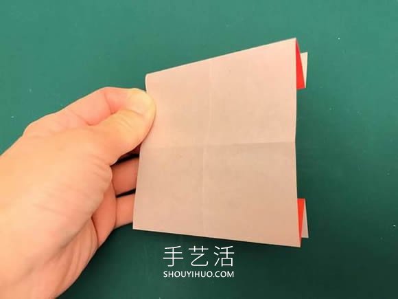 手工折纸灯笼的折法图解教程简单又可爱 -  www.shouyihuo.com