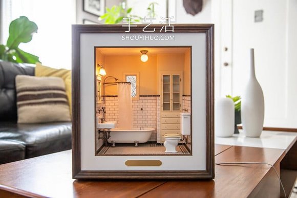 惊人的1:12比例！完美再现建筑内部微缩模型 -  www.shouyihuo.com