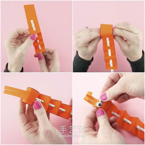 简单手工制作春天蝴蝶木偶的做法教程 -  www.shouyihuo.com