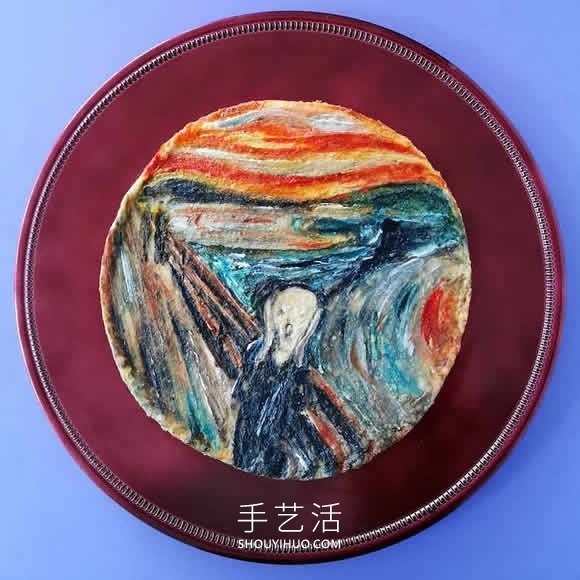 食品造型师精心制作美味的可食用菜肴摆盘 -  www.shouyihuo.com