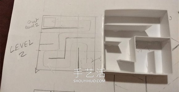 自制迷宫玩具盒子走珠的方法详细图解 -  www.shouyihuo.com