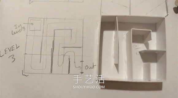 自制迷宫玩具盒子走珠的方法详细图解 -  www.shouyihuo.com