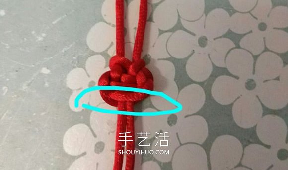 藻井结手链的编法图解教程含收尾 -  www.shouyihuo.com