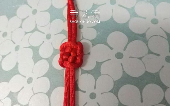藻井结手链的编法图解教程含收尾 -  www.shouyihuo.com