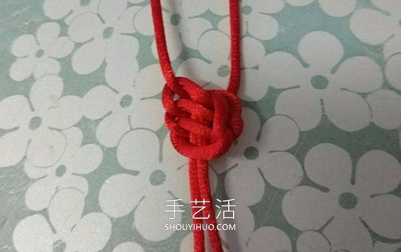 藻井结手链的编法图解教程含收尾 -  www.shouyihuo.com