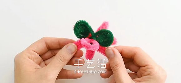 扭扭棒小雏菊戒指制作教程 -  www.shouyihuo.com