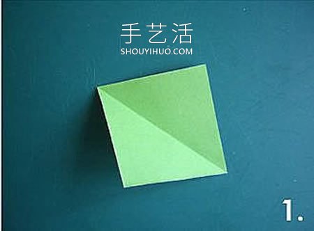 超简单的七角星星的折法图解 -  www.shouyihuo.com